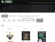 Tablet Screenshot of aldeburghcinema.co.uk